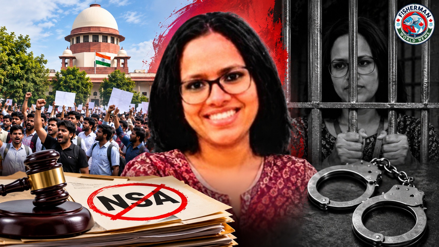 आकृति चौधरी NSA केस में