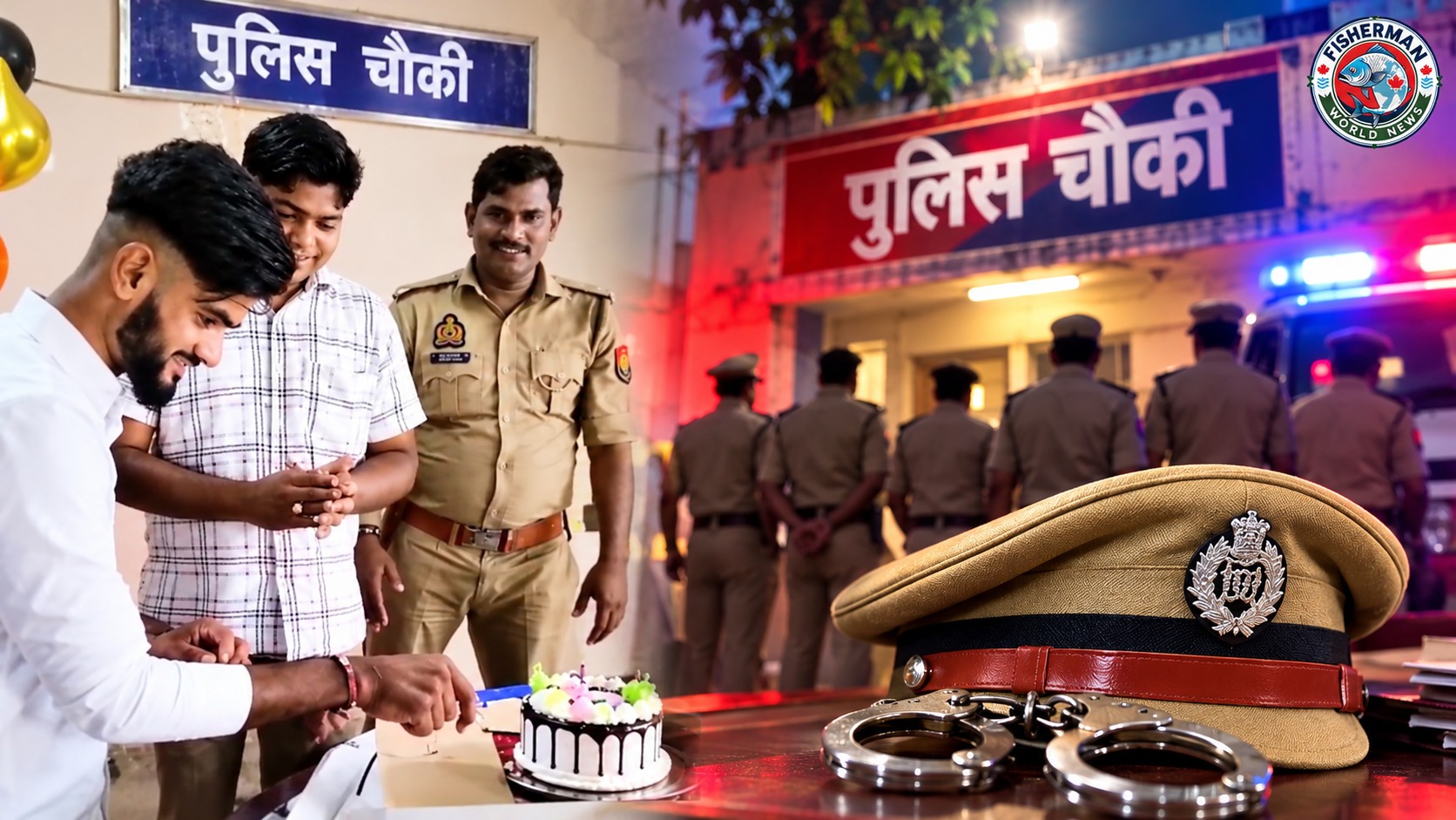महाराजगंज की अड्डा बाजार पुलिस चौकी में