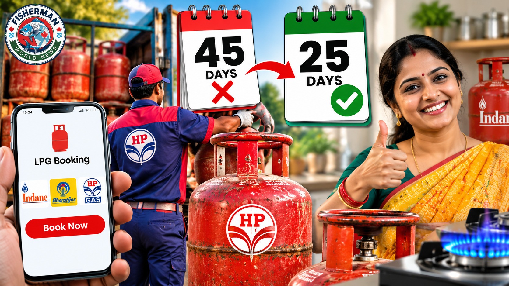 LPG रिफिल बुकिंग