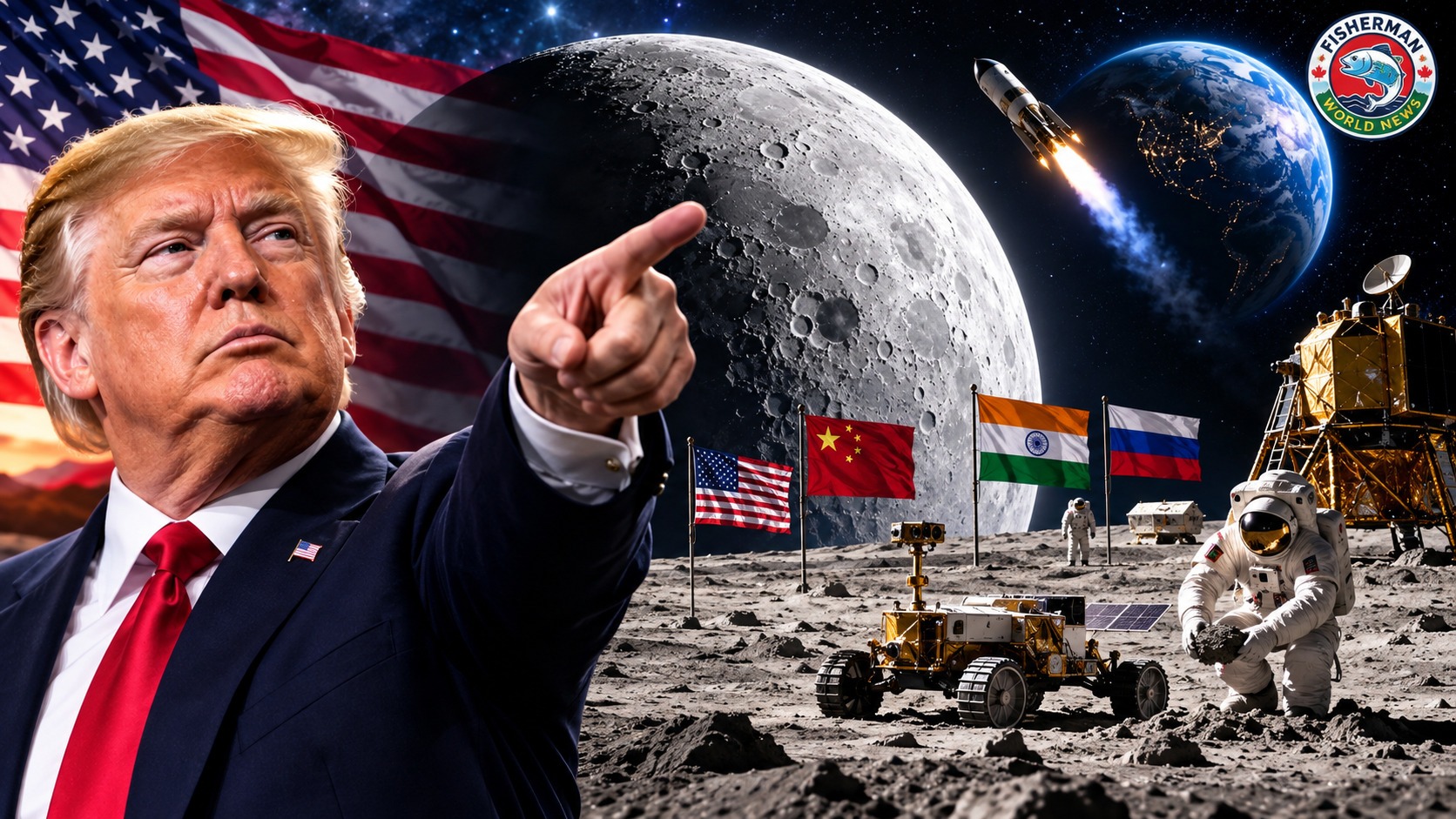ट्रंप के ‘चांद हमारा है