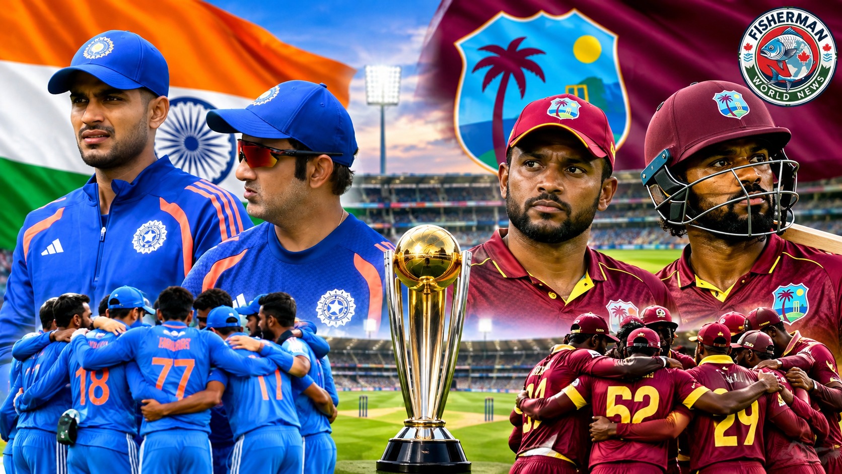 India vs West Indies 1st ODI 2026