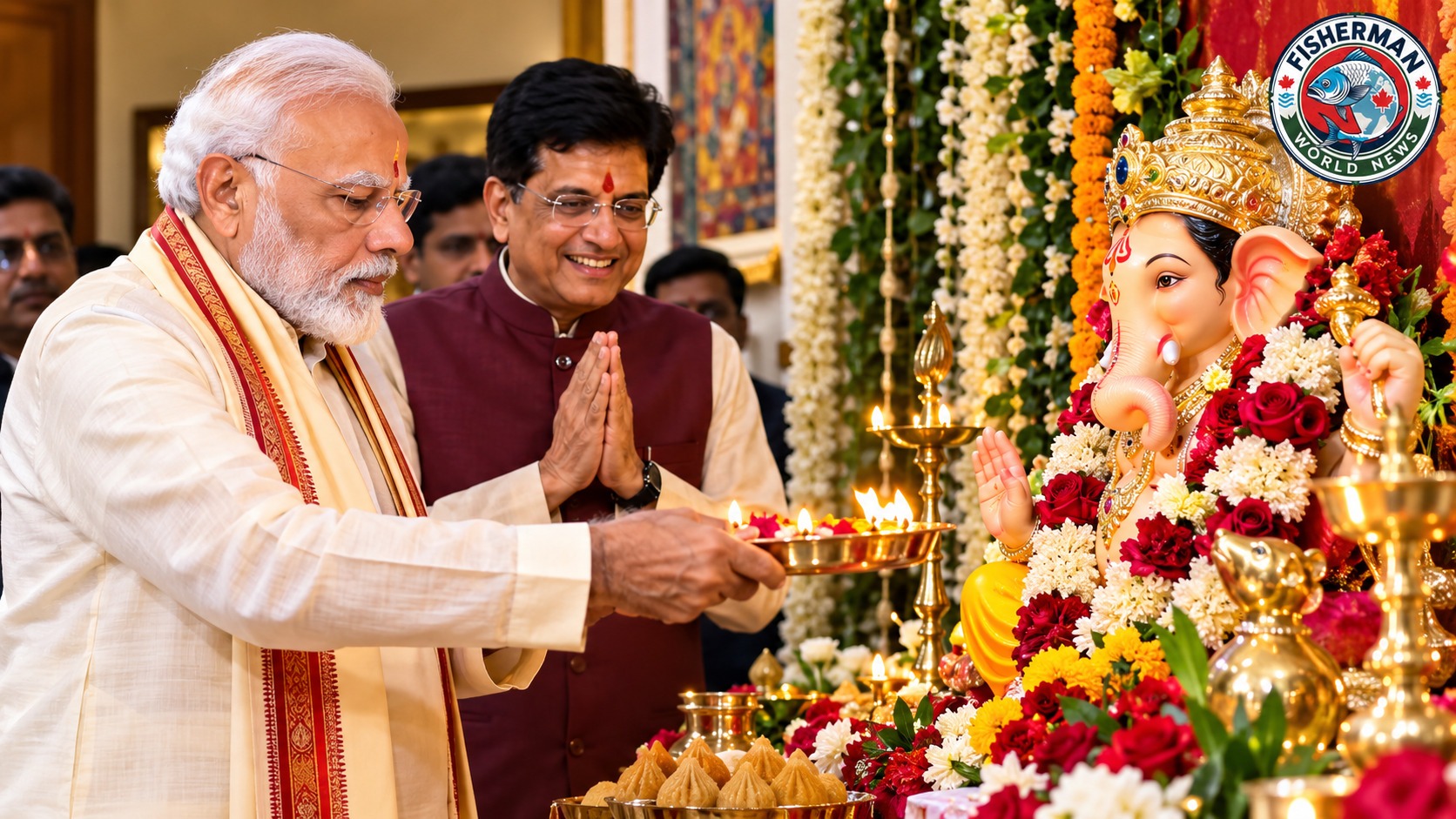 गणेश चतुर्थी पर PM नरेंद्र मोदी