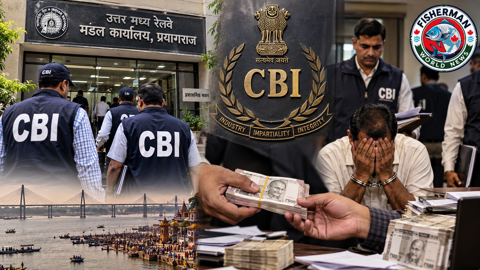 प्रयागराज में CBI की बड़ी कार्रवाई