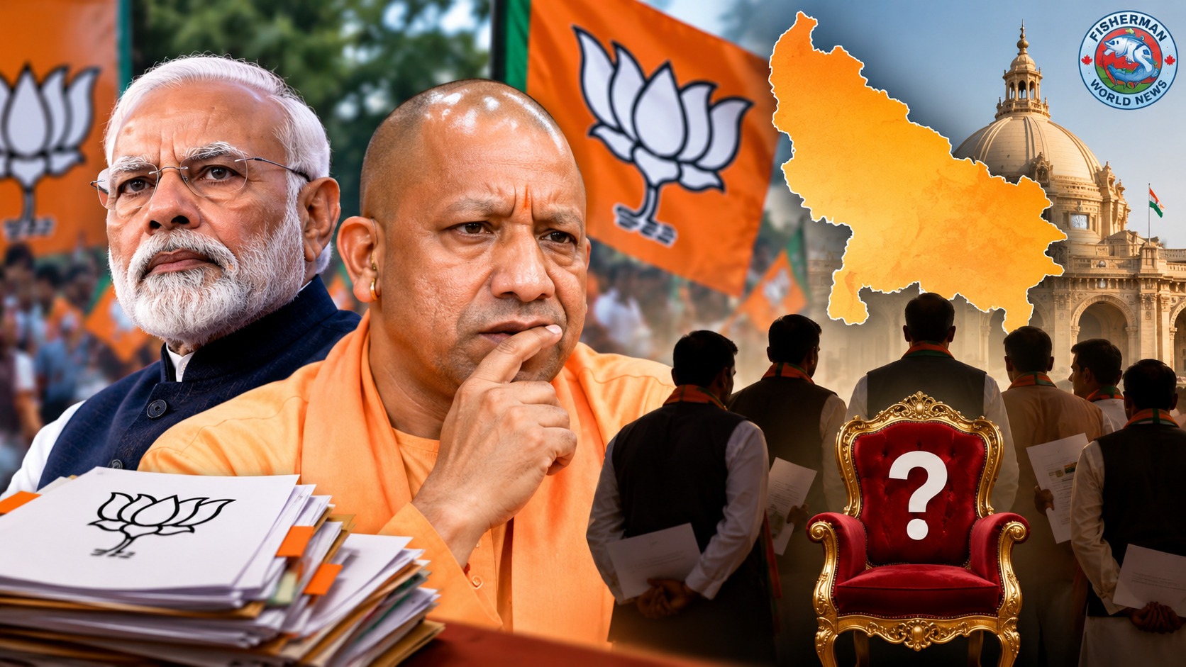 उत्तर प्रदेश भाजपा में संगठनात्मक बदलाव