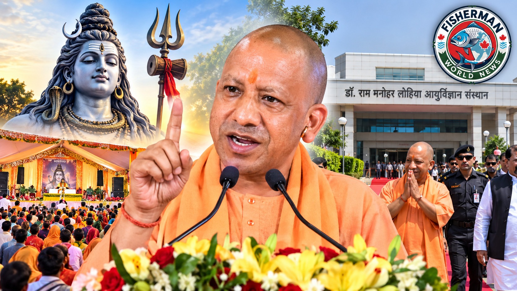 मुख्यमंत्री योगी आदित्यनाथ आज रायबरेली दौरे