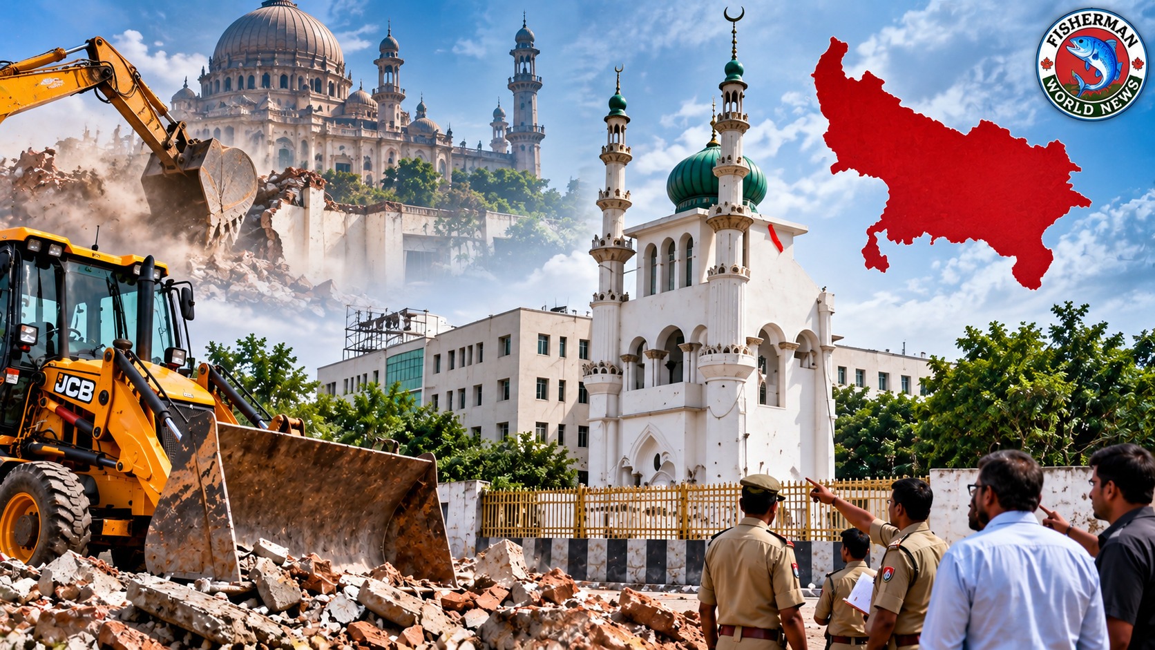 मुरादाबाद में दिल्ली रोड की मस्जिद