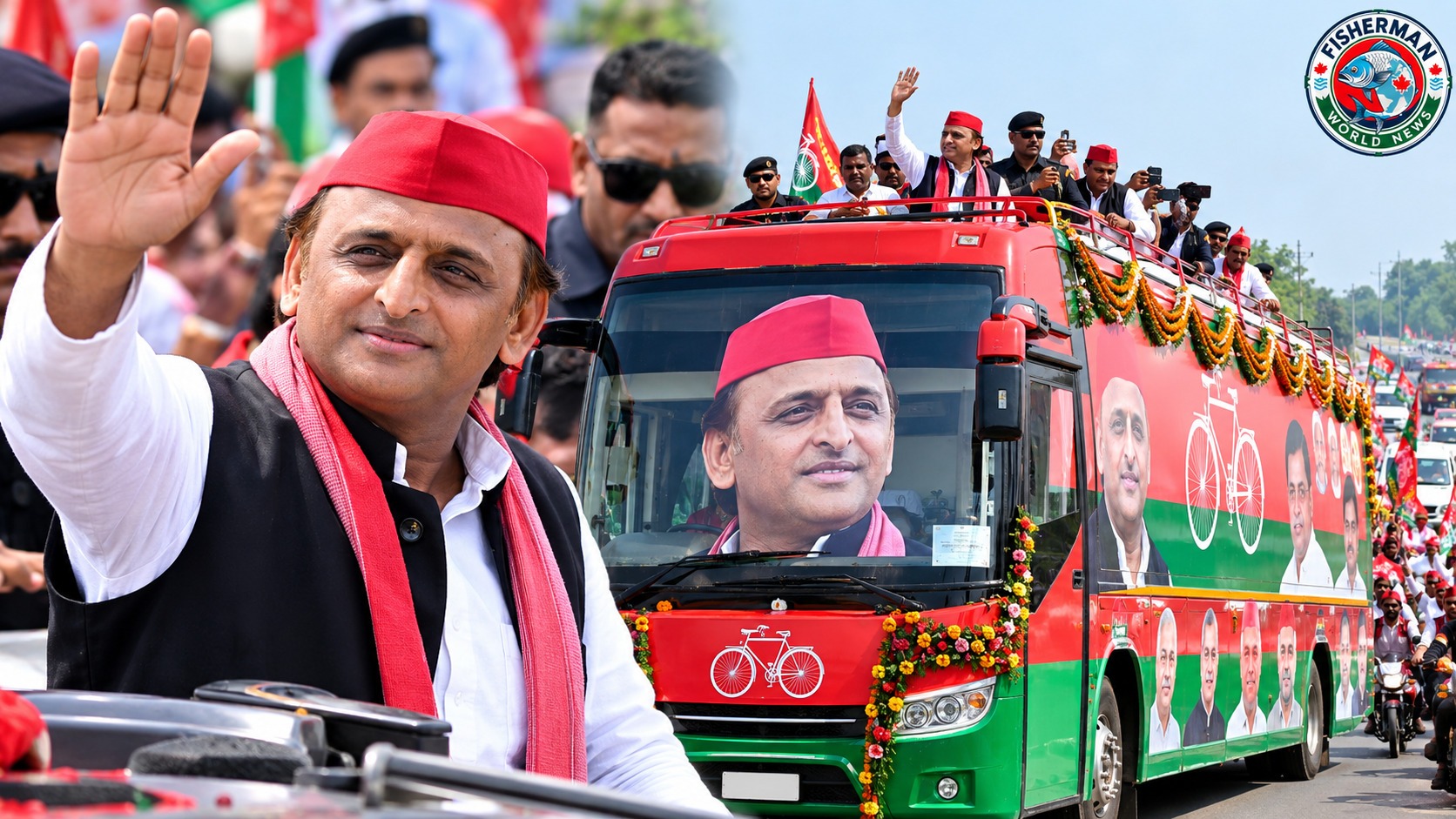 समाजवादी पार्टी अध्यक्ष अखिलेश