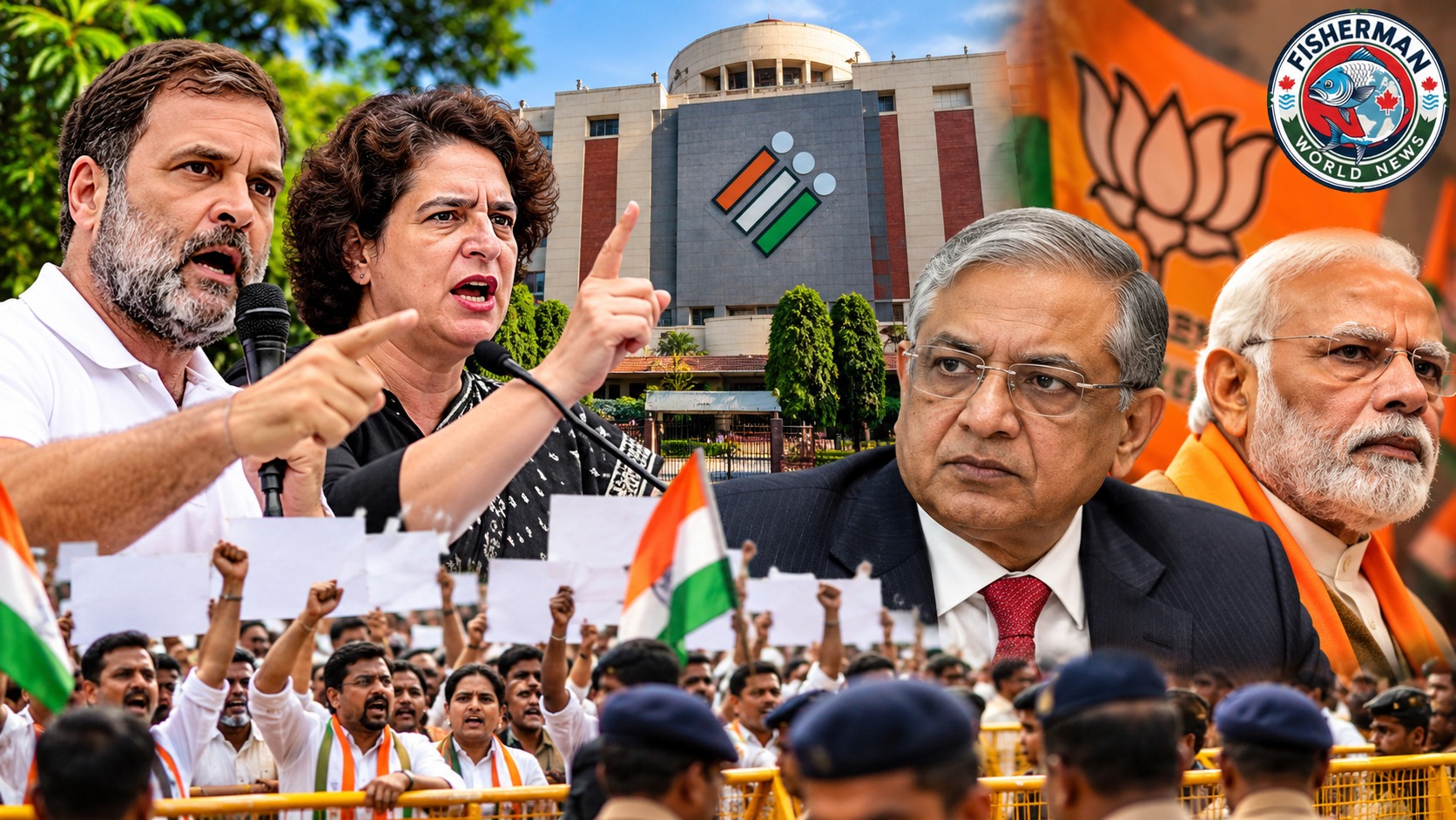 राहुल-प्रियंका का CEC ज्ञानेश कुमार