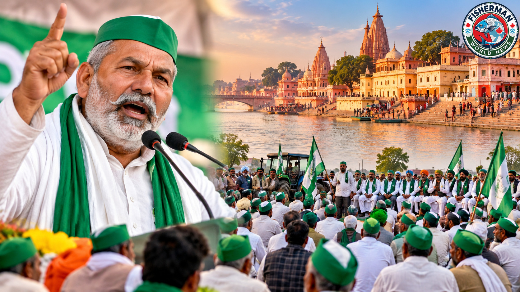 अयोध्या धाम के किसान घाट
