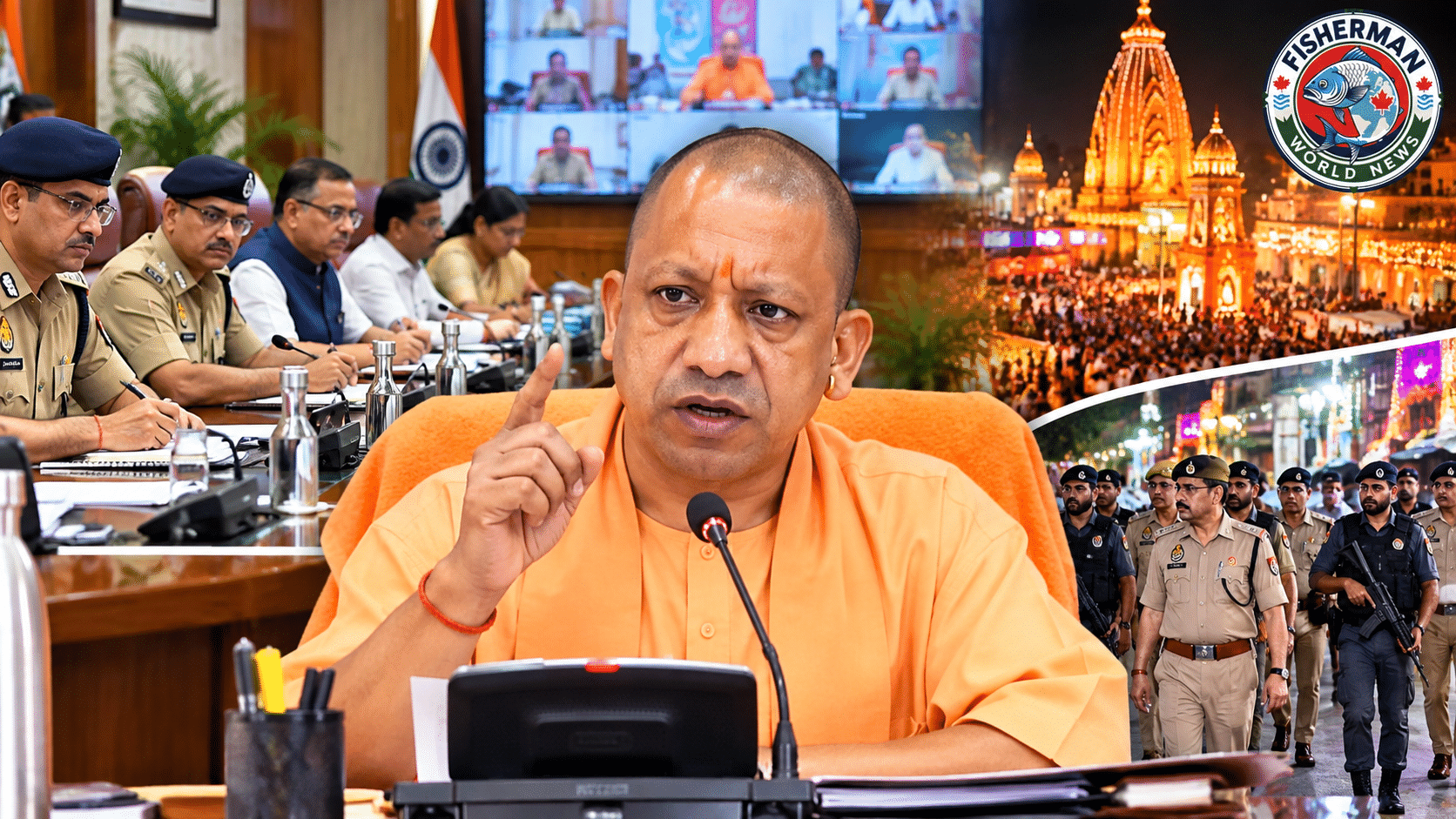 मुख्यमंत्री योगी आदित्यनाथ आज शाम 7 बजे