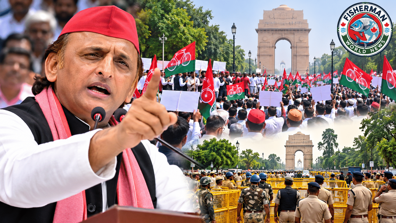 जंतर-मंतर प्रदर्शन