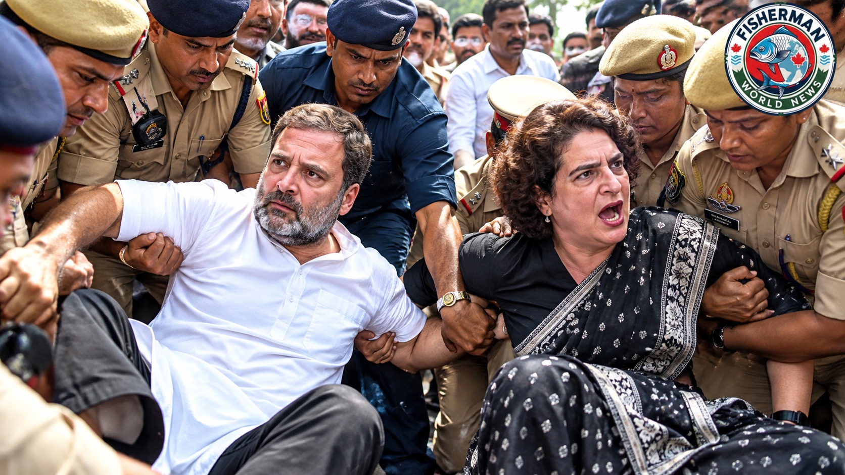 राहुल गांधी और प्रियंका गांधी