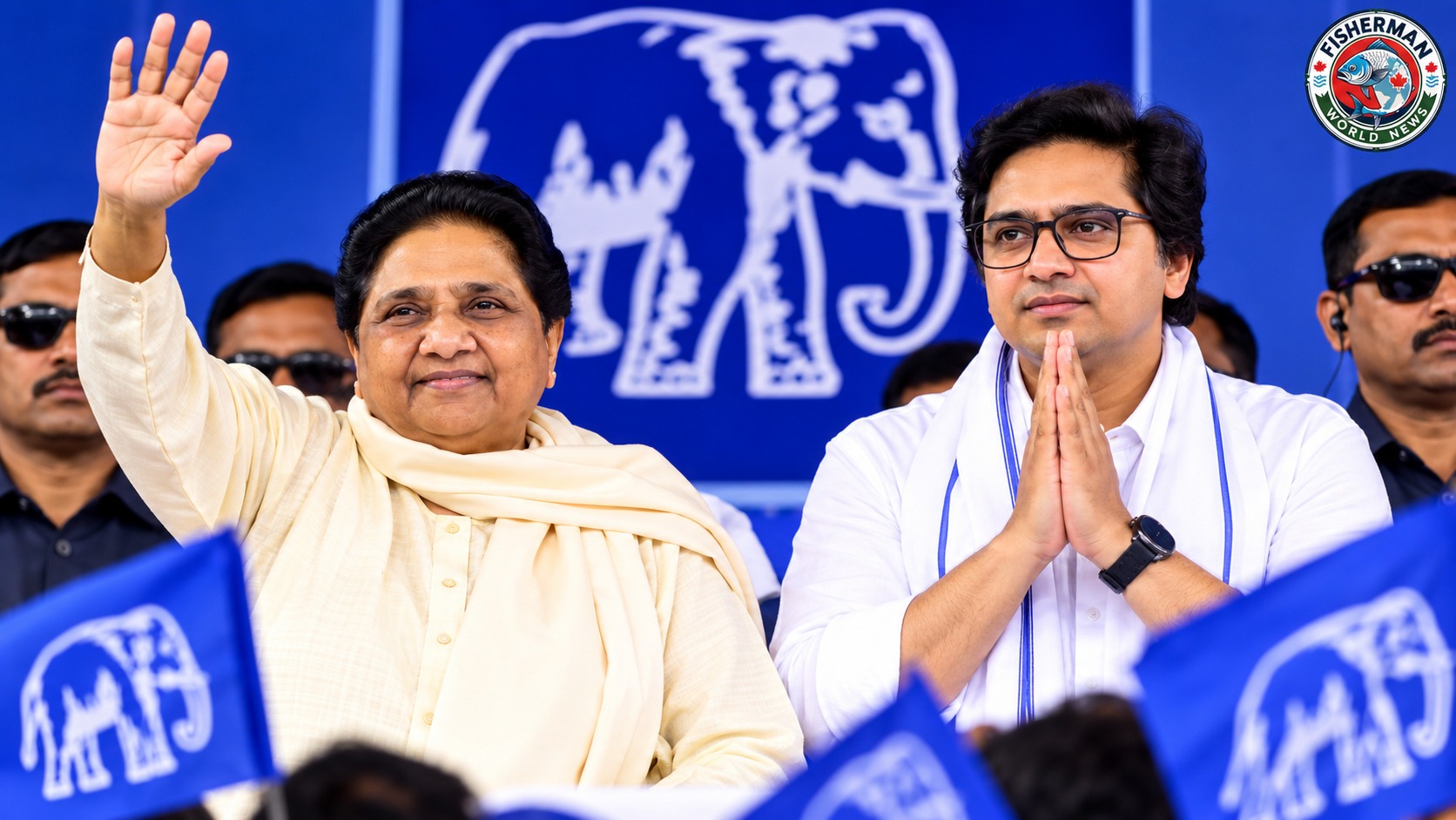 मायावती ने आकाश आनंद