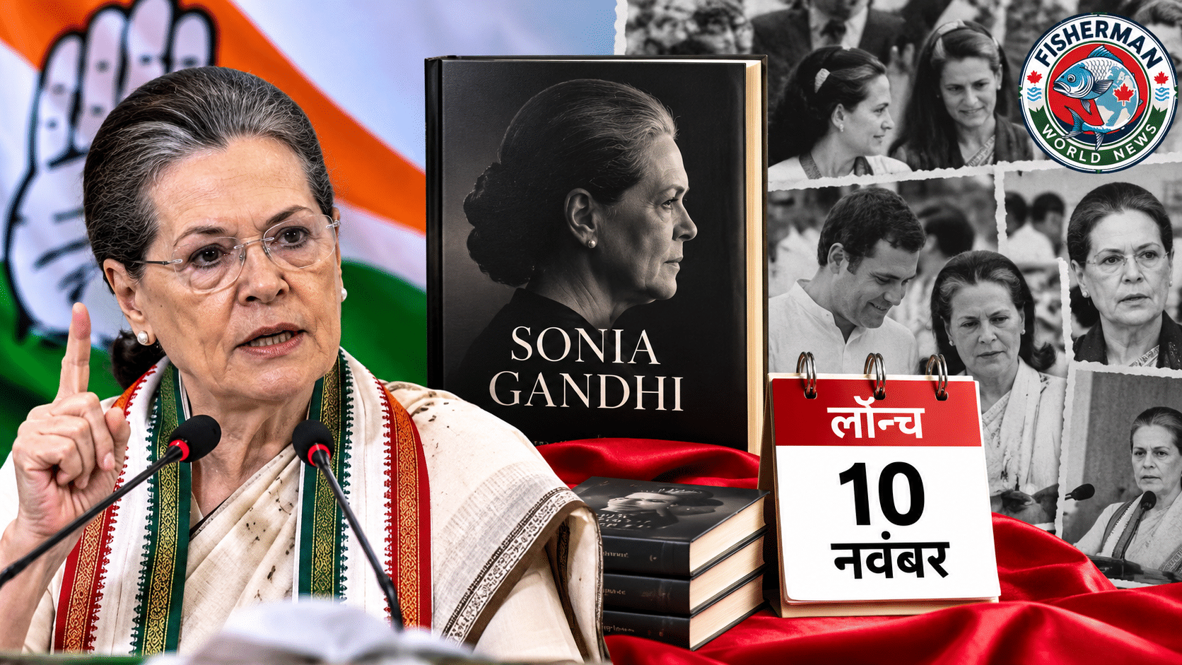 सोनिया गांधी की किताब