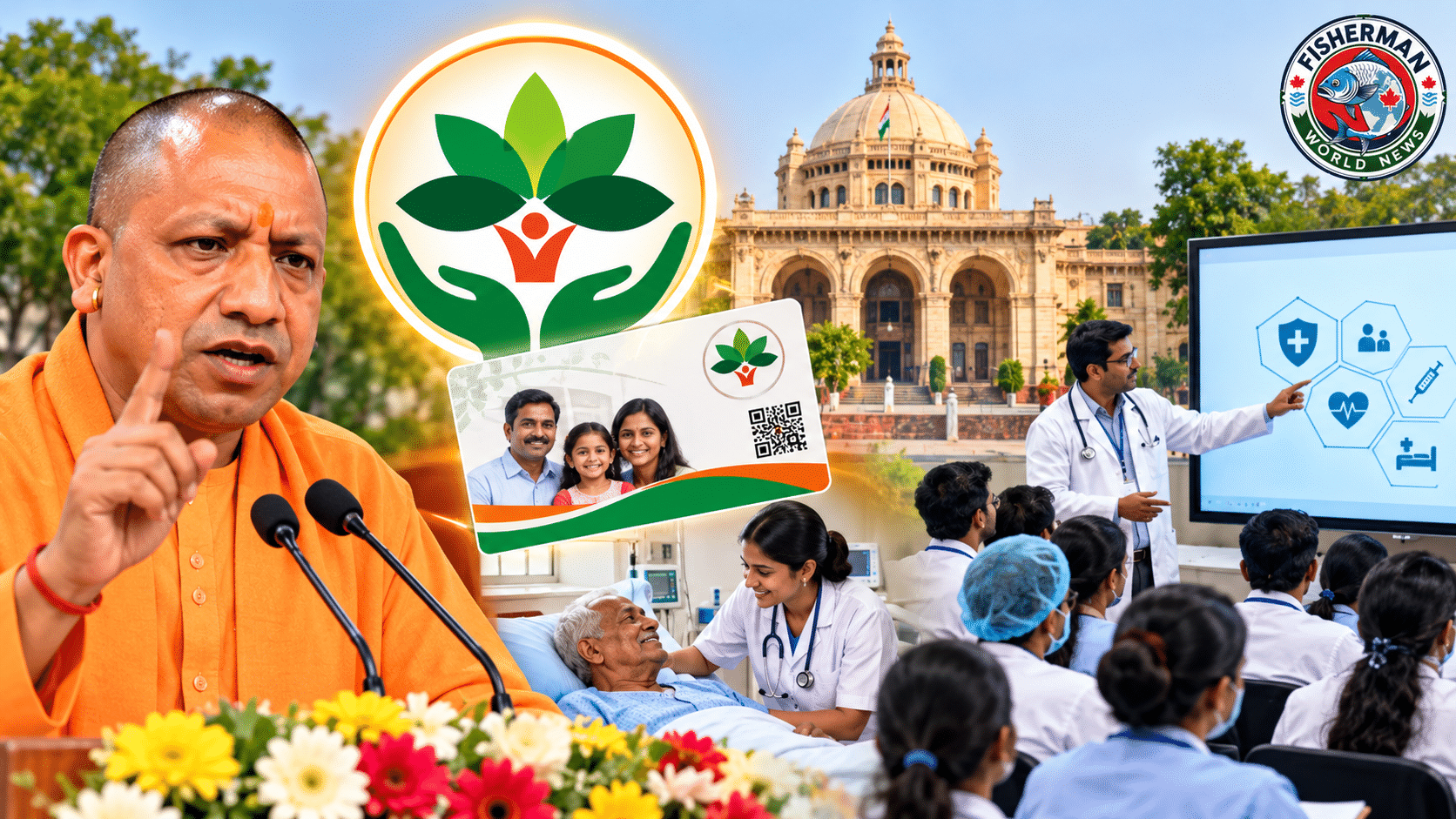 लखनऊ में 7 अक्टूबर को आयुष्मान योजना