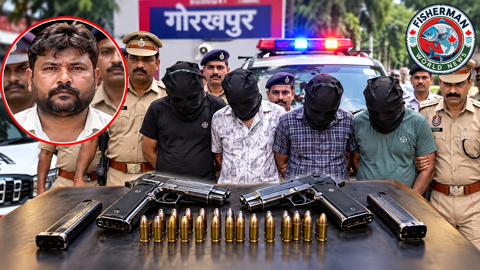 गोरखपुर में अवैध असलहा तस्करी
