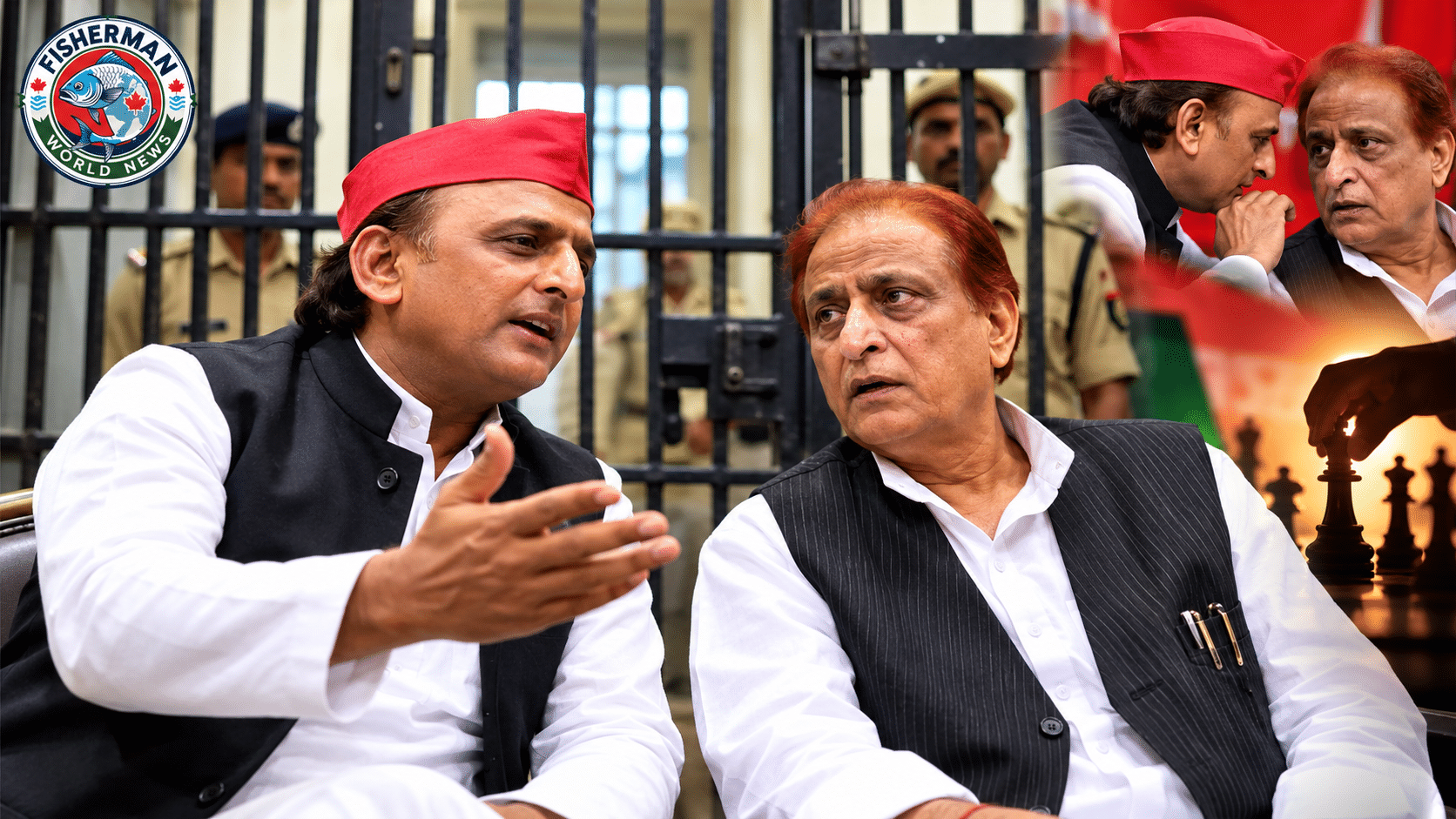 आजम खान से मुलाकात