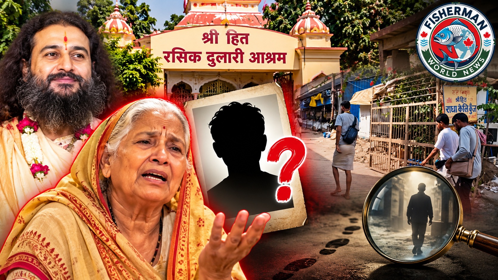 वृंदावन में संत प्रेमानंद महाराज